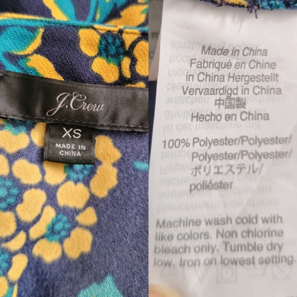 J CREW Tie Wrap Blouse XS. - Picture 8 of 8